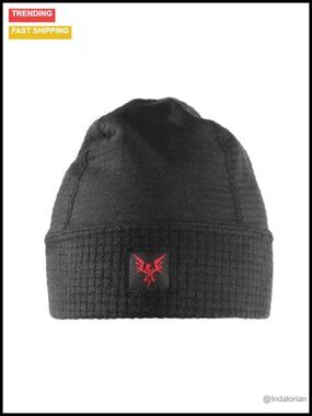 FR Grid Fleece Beanie NFPA 70E CAT 2 Arc Rated Hard Hat Liner